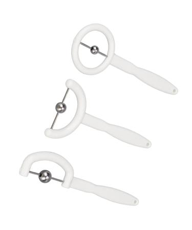 Verdant Touch Tongue Tip Exerciser 3 Piece Set of 304 Stainless Steel Balls Oral Muscle Strength Training Tools