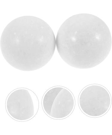 Clispeed Gymnastics & Massage Balls - Stress Relief & Fitness Exercise Balls | Reusable White Jade Hand Massagers | 3pcs Set (5x5cm) - Buy Online on GoSupps.com
