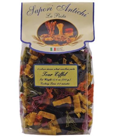 Sapori Antichi Pasta, Multicolor Eiffel Tower, 17.6-Ounce