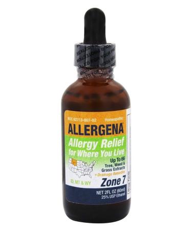 Allergena - Allergy Relief Drops Zone 7 - 2 oz.