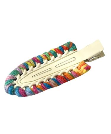 hgnxa Sweet Contrast Color Yarn Hair Clip Lazy Hairpin Duckbill Hairclip Hair Barrettes for Women Side Bangs Hair Styling Tool