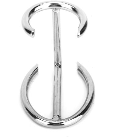 Stainless Steel Shaving Stand for Men's Razor and Brush - Ideal for Home, Salon, and Travel Use - Compatible with Various Razor Types and Sizes - Buy Online on GoSupps.com