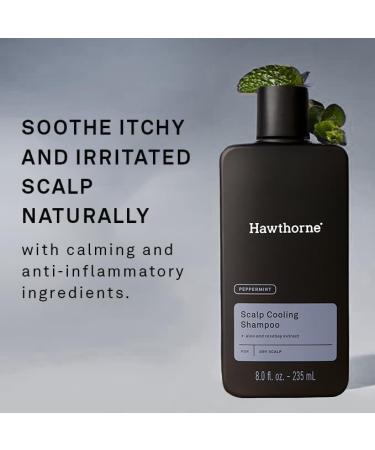 Hawthorne Men's Cooling Shampoo - Soothes Itchy Scalp Fights Dandruff Naturally Sulfate & Paraben-Free - 8 fl. oz - Buy Online on GoSupps.com