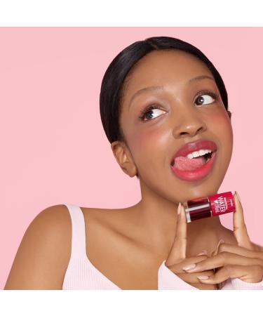 ETUDE Dear Darling Water Gel Luminous Lip & Cheek Tint - Long Lasting Waterproof Smudgeproof Korean Makeup | Shade 02 Cherry 9Gm | International Shipping - Buy Online on GoSupps.com