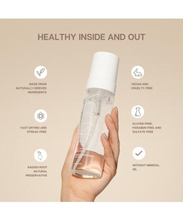 Nuda Self Tanning Water Mousse - Light to Medium | Streak-Free & Hydrating Sunless Tanner | Natural Glow | 6.4 Fl Oz - Buy Online on GoSupps.com