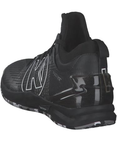 Buy Kempa Unisex Attack Mid Handball Shoe - Black | Size 48 EU | International Shipping Available - Buy Online on GoSupps.com