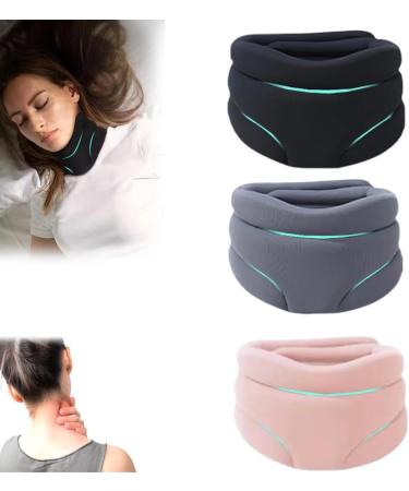 Neck Brace Neck Brace for Sleeping Soft Foam Neck Brace for Neck Pain and Support for Women Men 1pcs yl-105023(Color:A+b+c)