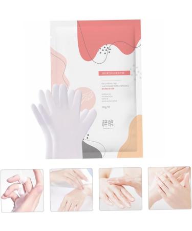 Healeved 4 Pairs Hand Peeling Remover Socks Exfoliating Hand Cover Hands Hydrating Gloves Moisturizing Gloves Hand Exfoliating Mask Hand Spa Mask Non-Woven Fabric White - Buy Online on GoSupps.com