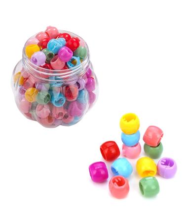 Trsnzul Mini Hair Clip Set - 100 Colorful Pearl Clips & 50 Flower Hair Accessories for All Hair Types - Perfect for Styling & DIY - Random Colors - Buy Online on GoSupps.com