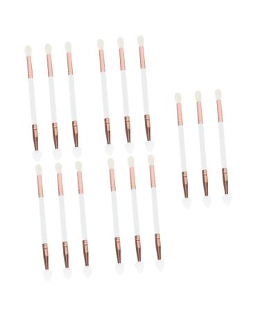 FOMIYES 15 Pcs Eye Shadow Brush Eyeshadow Eye Makeup Eye Shadow Makeup Accessory Travel Girl Sponge Head