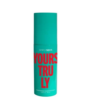 Yours Truly Pheromone Body Mist Perfume - Women Cologne & Fragrances - Body Spray with Notes of Natural Fresh Lemon Sweet Bergamot and Mandarin Scent - 3.35 floz 99 mL