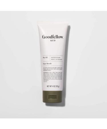 Goodfellow & Co No. 03 Moroccan Mint & Cedar Face Scrub - 4oz | Exfoliating Skincare | International Shipping Available - Buy Online on GoSupps.com