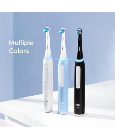 Oral-B iO3 Electric Toothbrush Bundle - Icy Blue | Ultimate Clean Brush Head & Charger - Buy Online on GoSupps.com