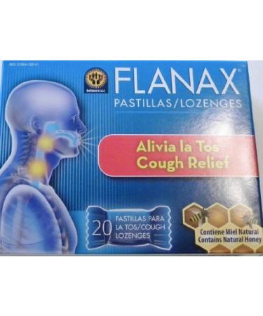 Flanax Throat Lozenges / Pastillas Para La Tos by Flanax