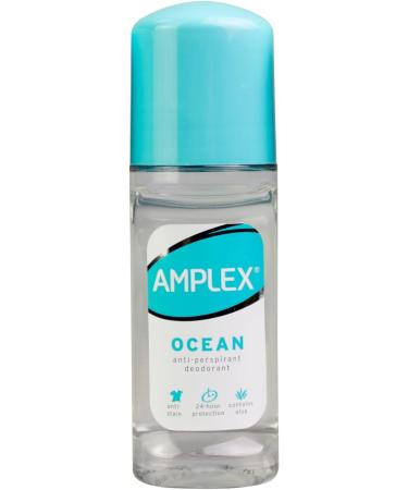 Amplex Ocean Anti-Perspirant Deodorant Roll-On 50ml - Long-Lasting Protection - Buy Online on GoSupps.com