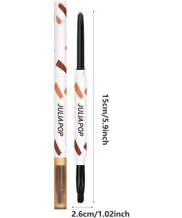 Eyeshadow Cream Gel Texture Multicolors Eyeliner Makeup with Brush Quick Drying Eye Liner Long Lasting Eye Pencil Makeup Supplies Rowces Denim Blue - Buy Online on GoSupps.com