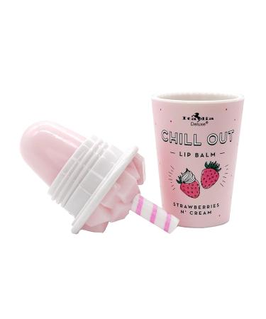 Chill Out Lip Balm 6-Piece Set - Assorted Flavors: Caramel Macchiato, Pina Colada, Cotton Candy, Strawberries n' Cream, Very Berry, Matcha Milk Tea - Buy Online on GoSupps.com