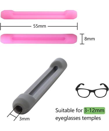 Buy Hengke 5 Pairs of Soft Silicone Glasses Ear Pads - Non-Slip Comfortable Cushion Holders for Sunglasses & Reading Glasses - International Shipping Available - Buy Online on GoSupps.com