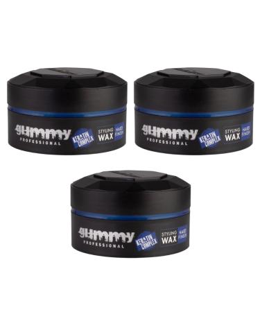 Fonex 3x Gummy Styling Wax 150 ml Hard Finish Provides Hydration and Extra Bright Look All Day Long Perfect for Dynamic Hairstyle Gives Long Lasting Shape