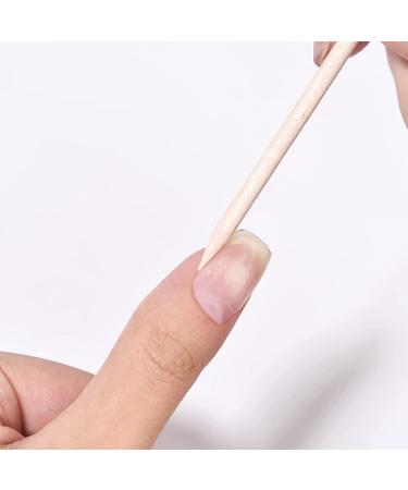 5 Pack Orange Wood Sticks Cuticle Pusher for Manicure Pedicure - Non-Toxic & Skin-Safe - Buy Online on GoSupps.com