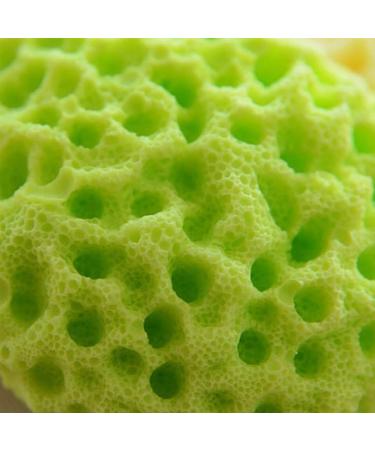 Bath Sponges for Adults Bath Sponge Mesh Pouf Bath Sponge Foam Loofah Sponge (Size : Yellow) - Buy Online on GoSupps.com