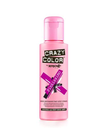 Renbow Crazy Color Semi Permanent Hair Color Cream Pinkissimo No.42 100ml Pinkissimo 100 ml (Pack of 1)