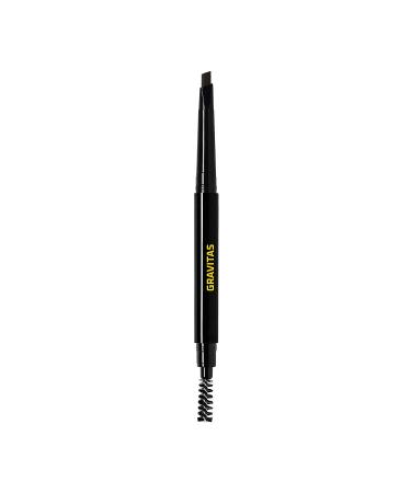 GRAVITAS Beard Filler Pencil - Waterproof, Double-Ended Angled Tip & Spoolie Brush, Cruelty-Free (Black) - Buy Online on GoSupps.com