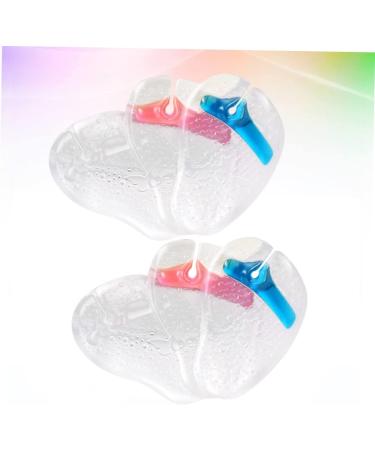 Mobestech Neuroma Pad Sandal Inserts - 6 Pairs Forefoot Cushion Gel Pads for Women | Non-Slip Thong Guards & Prevention for Comfort - Buy Online on GoSupps.com