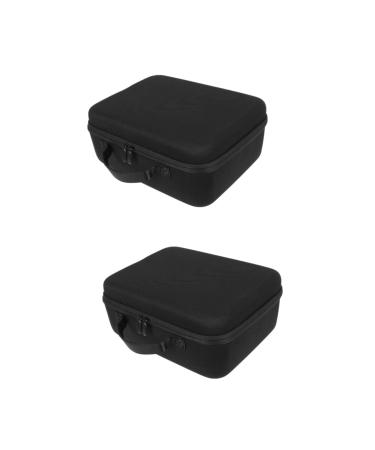 NOLITOY 2 Pcs Hair Dryer Storage Bag Hair Dryer Carrier Case Volumizer Storage Diffuser Hair Dryer Bag Eva