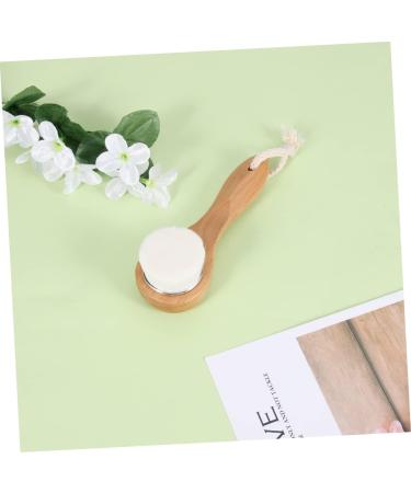 Angoily 1pc Facial Brush with Soft Bristles Pore Scrub Face Skin Cleaning Scrub Brush Skin Cleanser Face Cleaning Beauty Brush Soft Bristle Brush Makeup Remover Face Brush Bamboo - Buy Online on GoSupps.com