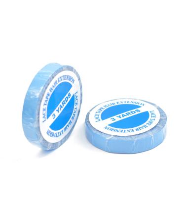 2 rolls double -sided adhesive tape lace front wig support band High adhesive power hair adhesive tape for hair extensions hair strike (0.8 cm * 3 yard) 0.8cm * 3 yard - Buy Online on GoSupps.com