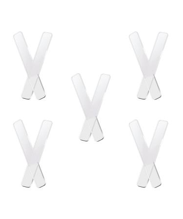 Balawin 5X Glass Nail Shiner - Nano Glass Nail Files Crystal Nail Buffer Shine Polisher for Natural Fingernails Toenails
