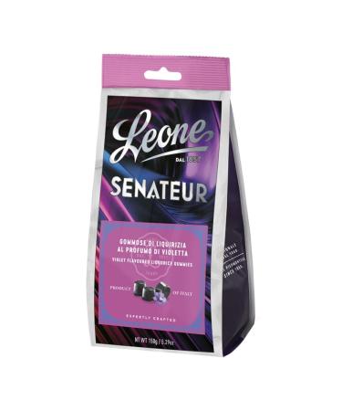 Pastiglie Leone Licorice Senator Gummies 150g