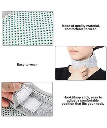 Koarmy Neck Heating Pad Neck Brace and Neck Bandage Neck Pain Relief Chronic Neck Stiffness Brace Soft Cervical Support Collar - Buy Online on GoSupps.com