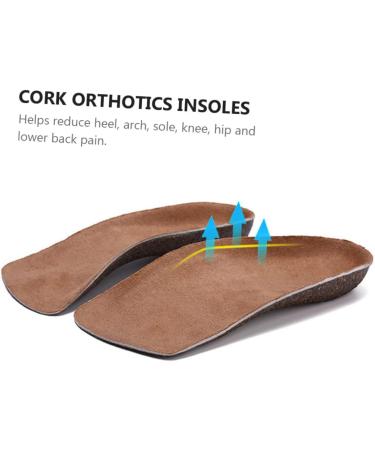 Buy Cork Insole Plantar Insoles - Heel Lifting Inserts & Essential Oil Diffuser Pads for Comfort & Support | International Shipping Available - Buy Online on GoSupps.com