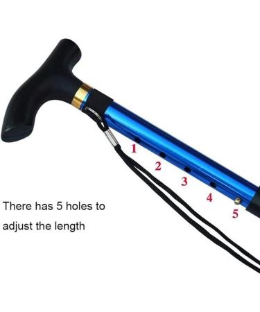 SilteD Cane Trekking Poles Walking Stick Collapsible Walking Stick for The Elderly Telescopic Old Men Walking Cane Folding Trekking Hiking Mothers Fathers Crutches pa - Buy Online on GoSupps.com