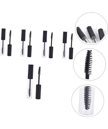 Beavorty 5pcs Mascara Brush Empty Bottle Mascara Tube Wand Mascaras Refillable Bottle Eyelash Portable Bottle - Buy Online on GoSupps.com