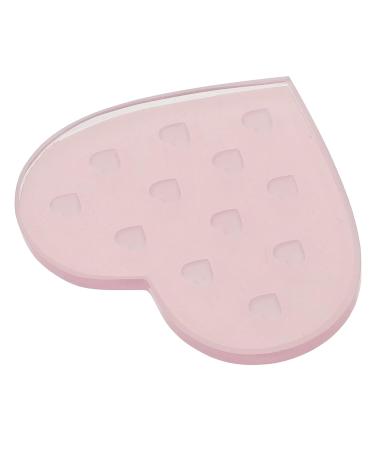 FRCOLOR Eyelash Adhesive Station - 3pcs Lash Glue Holder & Storage Pallet for Extensions - Pink Heart Tray - Buy Online on GoSupps.com