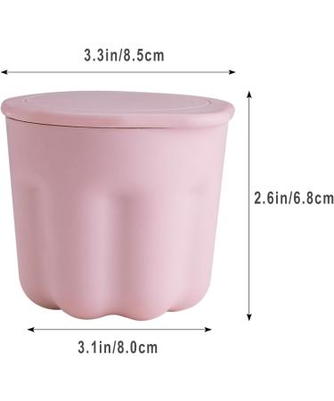 STAWINM 3 In 1 Makeup Brush Cleaning Bowl Silicone Makeup Brush Cleaner Cleaning Tool Brush Cleaner Storing and Drying Makeup Sponge Powder Puff Brush (Pink) - Buy Online on GoSupps.com