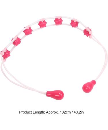 Role Massage Device with 7 Concave Convex Balls - 84 Massage Points for Back Shoulder & Waist - Perfect for Men & Women | International Shipping - Buy Online on GoSupps.com