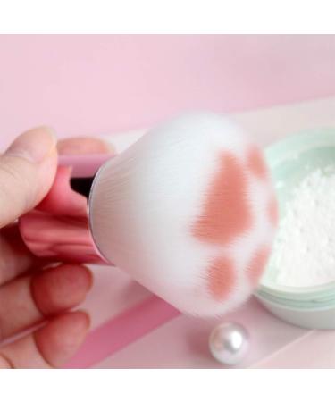 Cute Cat Paw Makeup Brush Soft and Fluffy Bristles Multipurpose for Foundation and Pre-Makeup Great Gift for Birthdays and Mother's Day (c) - Buy Online on GoSupps.com