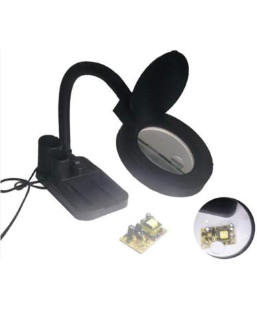 39LED 5X 10x Magnifying Glass Lamp: Daylight Bright Lighted Lens Utility Magnifier Light Height Adjustable Gooseneck for Desk Table Task Craft Jewelry Sewing Wor - Buy Online on GoSupps.com