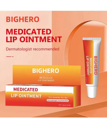 Bighero Designed for Men Women and Children for Dry Cracked Lips Healing Lip Balm for Severely Chapped Lips Soothes & Heals Lips - Buy Online on GoSupps.com