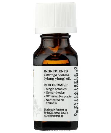 AURA CACIA Ylang Ylang Essential Oil 0.5 oz - Pure Aromatherapy Oil for Relaxation & Wellness - Buy Online on GoSupps.com