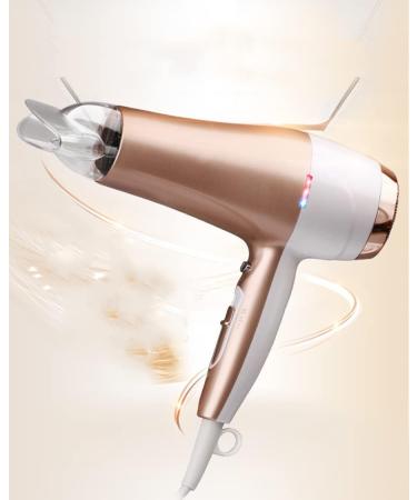 Professional Hair Dryer 2200W AC Motor Negative Ionic Technology Blow Dryer with 3 Heat & 2 Speed Setting and Cool Shot Button Concentrator Nozzle Included for Men and Women Small Gift - Buy Online on GoSupps.com
