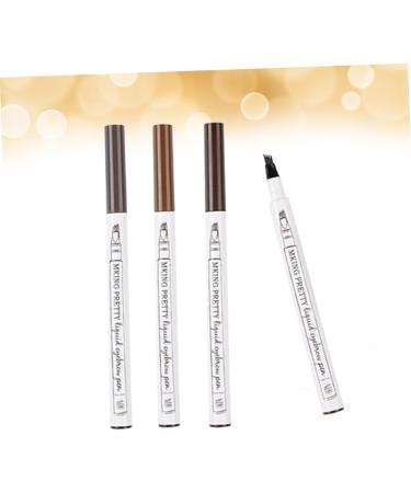FOMIYES 4pcs Waterproof Brow Pencil Eyebrow Pencil for Women Miss Eyebrow Powder Water Proof 1 count (Pack of 1) As Shown - Buy Online on GoSupps.com