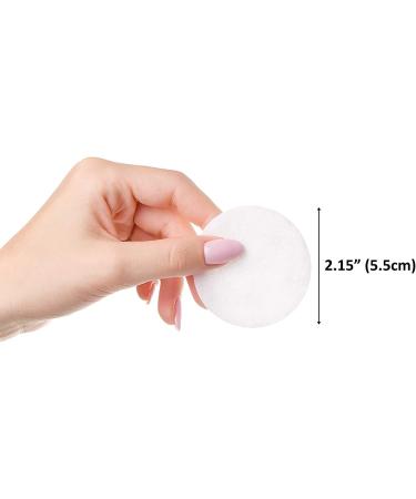 SoulSation Organic Cotton Rounds 400 Count - Lint-Free Makeup Remover Pads for Face - Buy Online on GoSupps.com