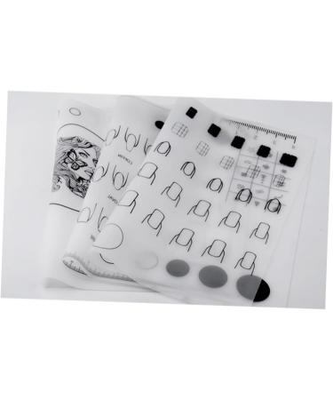 Healeved Manicure Mat Tools Nail Sticker Guide Nail Art Stamping Mat Nail Accessories Nail Art Transfer Tool Nail Stamp Plate Nail Art Mat Nail Art Tool Earth Tones Nail Supplies 40.5*30.5cm As Shown - Buy Online on GoSupps.com