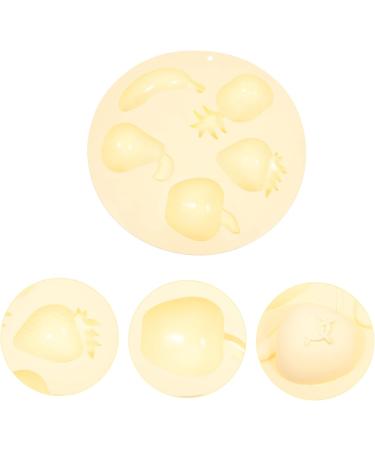 Alipis DIY Tool Silicone Homemade Bakery Cutters Fruit Shape Cute Baking Molds Cheesecake Supply Mould 27X3.5CM Yellow - Buy Online on GoSupps.com