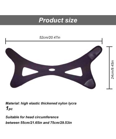Buy Anti Snoring Chin Straps - Effective Snoring Solutions for 2023 | Reduce Snoring with Our Black Chin Strap - Buy Online on GoSupps.com